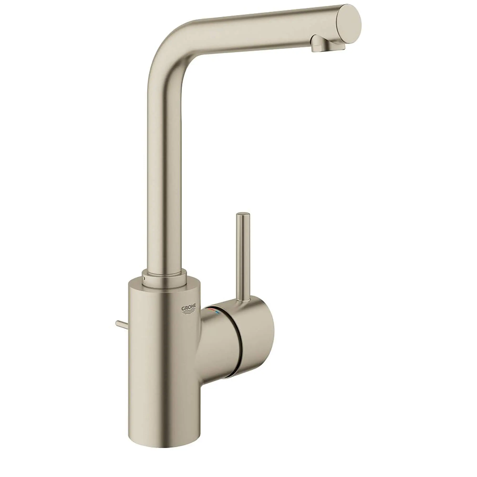 Single Hole Single-Handle L-Size Bathroom Faucet 4.5 L/min (1.2 gpm)